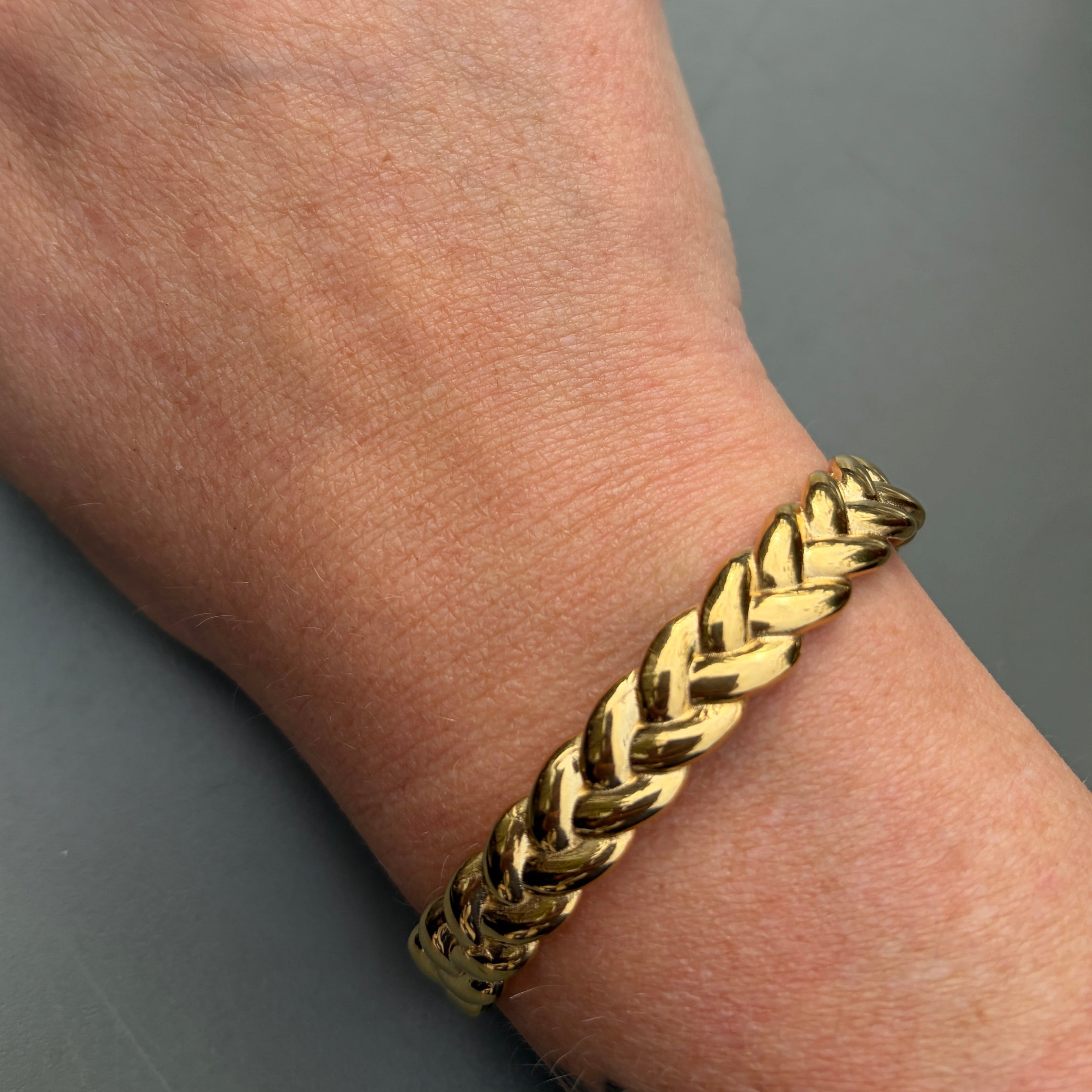 The Basics - Braided Bracelet - Goud