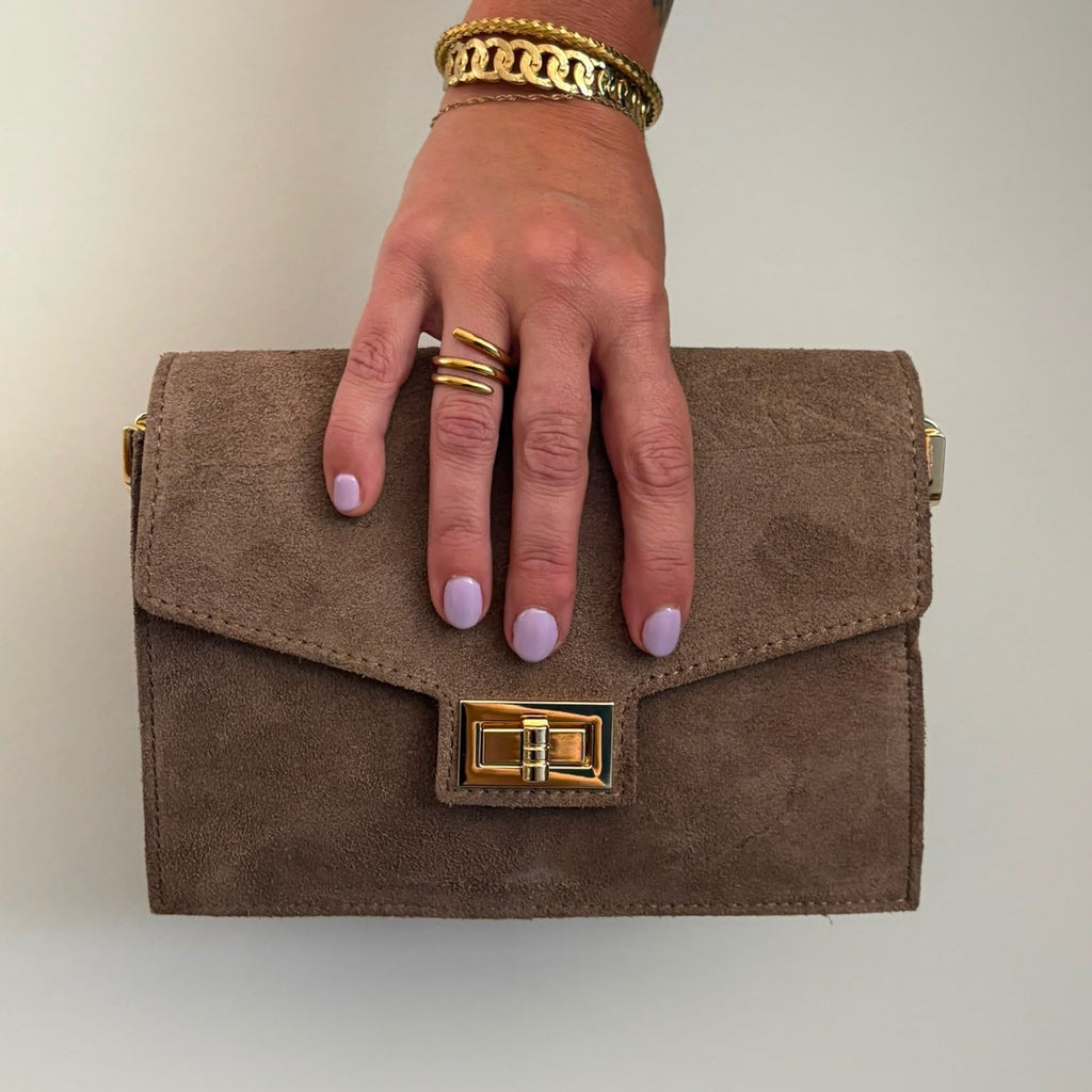 The Bag Collection - Taupe Envelope Bag - Tas