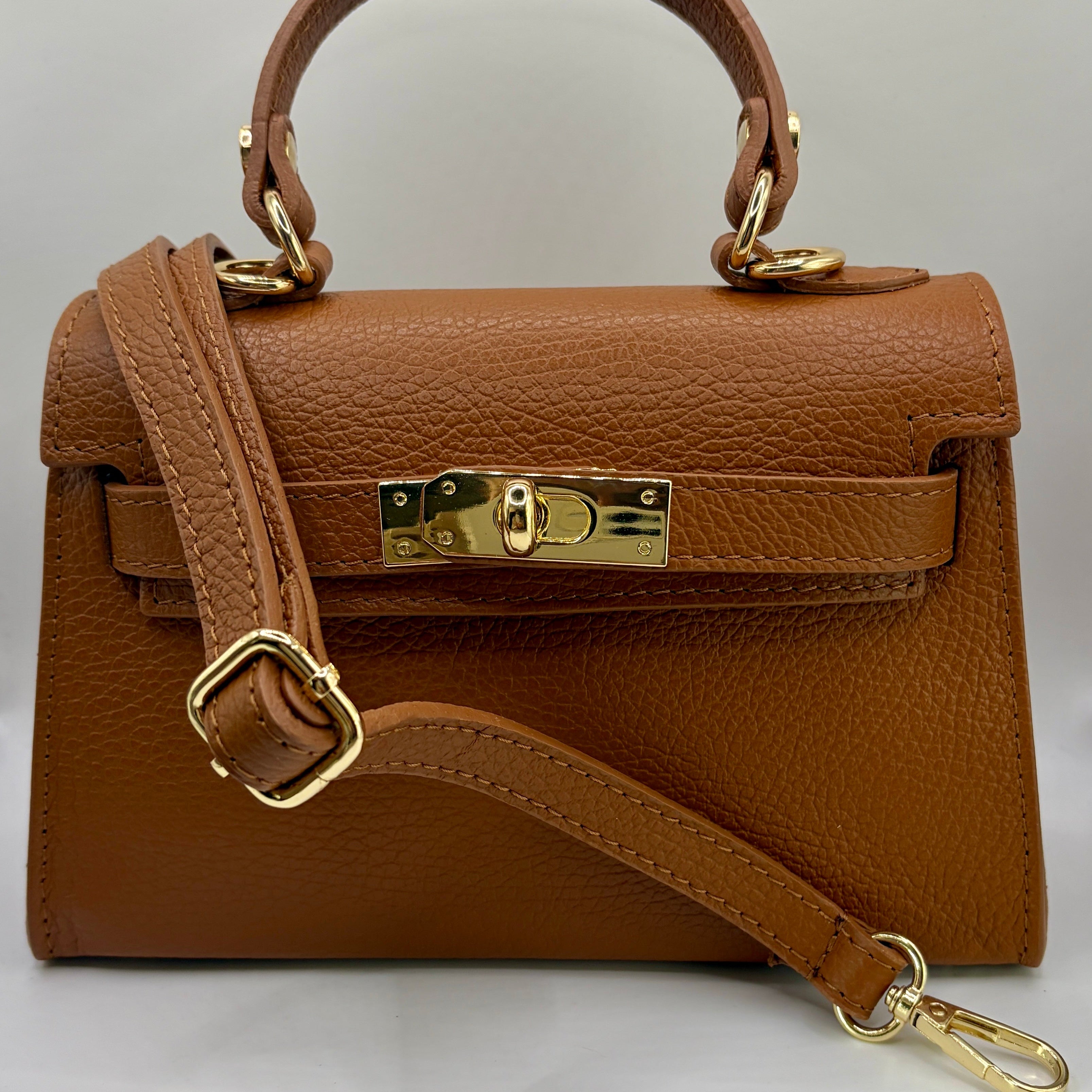 The Bag Collection - Little Cognac Bag - Mini - Tas