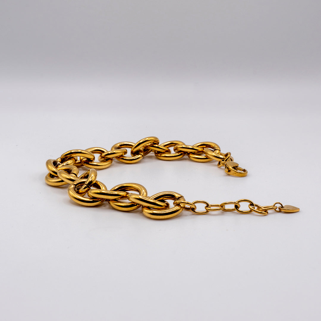 The Basics - Chain Armband - goud