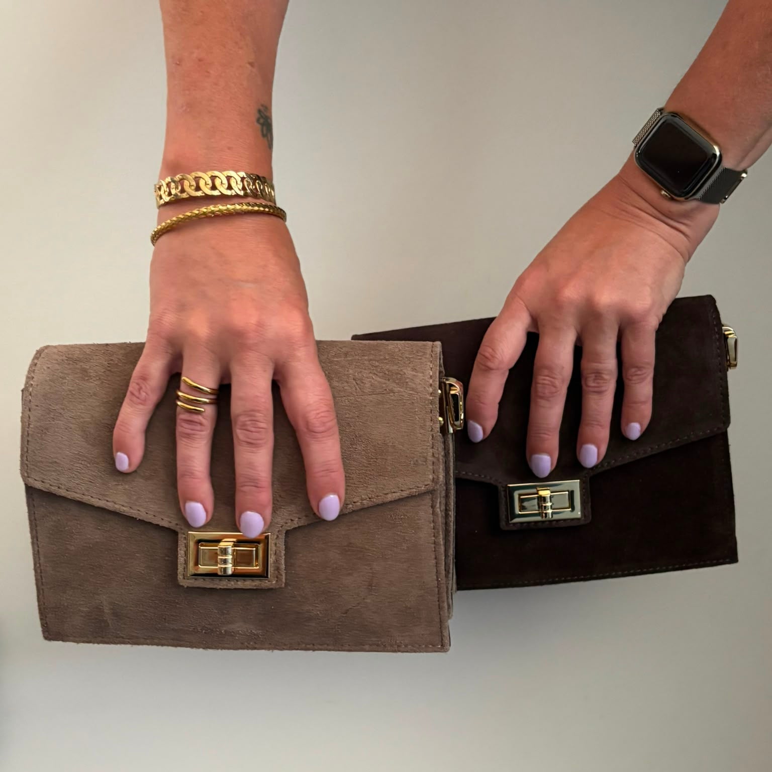 The Bag Collection - Brown Envelope Bag - Tas