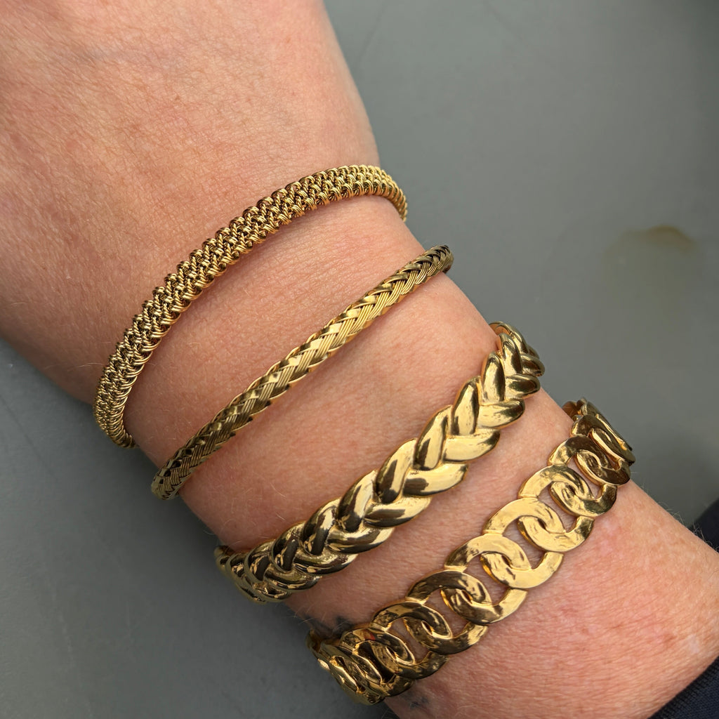 The Basics - Braided Bracelet - Goud