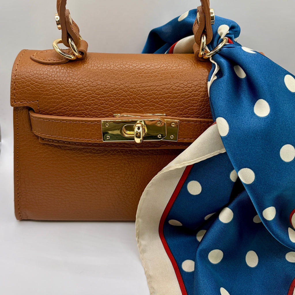The Scarf Collection - Blue Polkadot Dot Dot - Sjaal