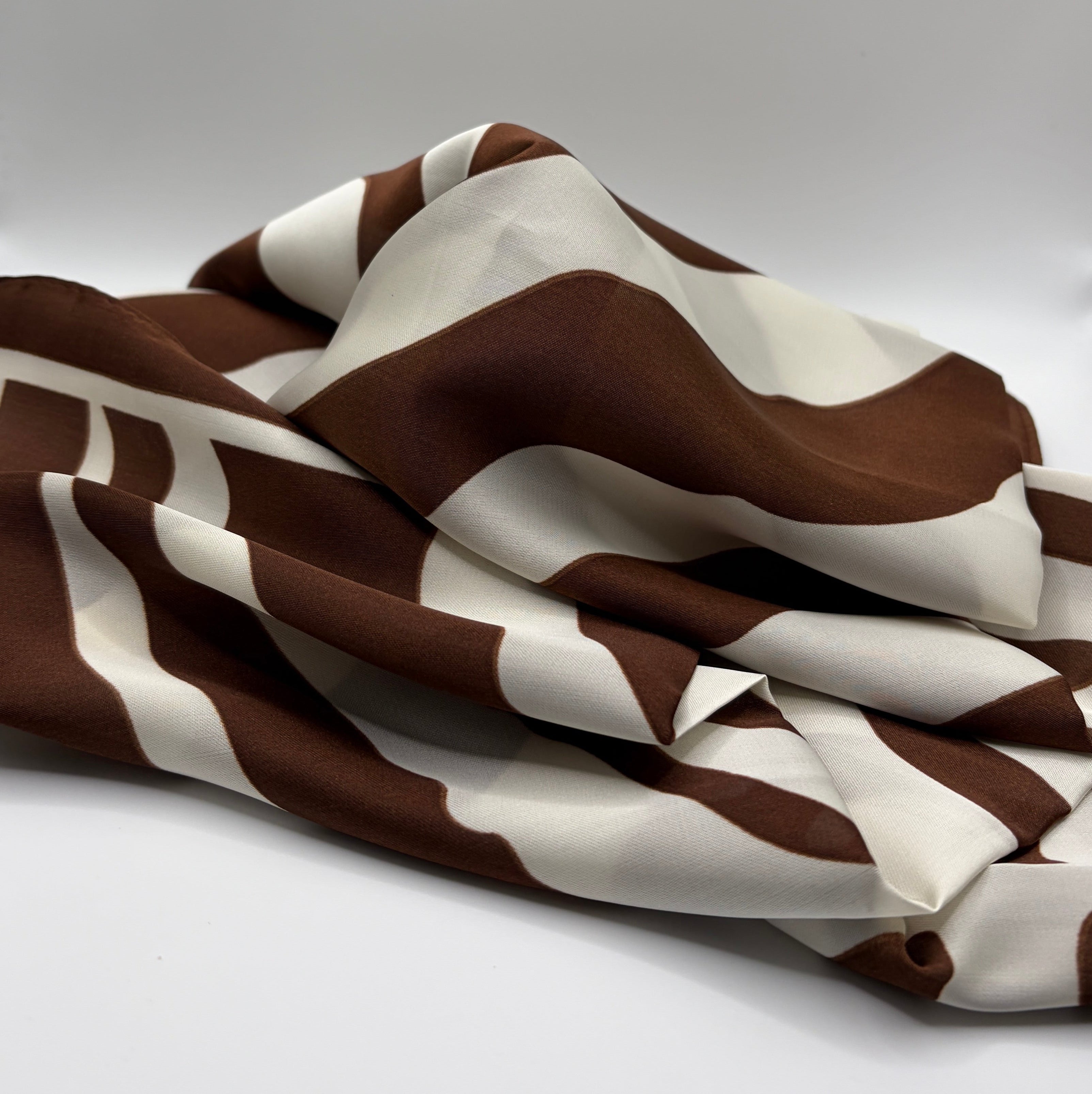 The Scarf Collection - Brown Zebra - Sjaal
