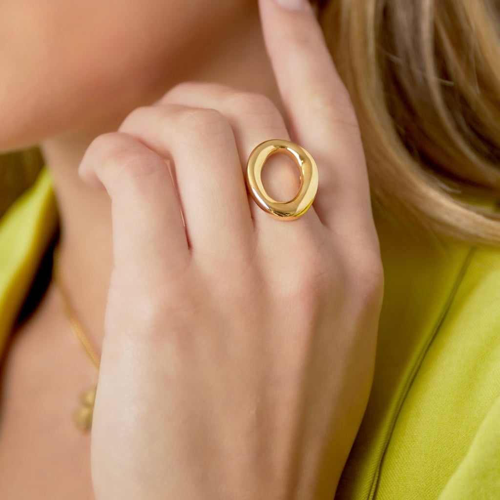 The Basics - Under the sky ring - goud