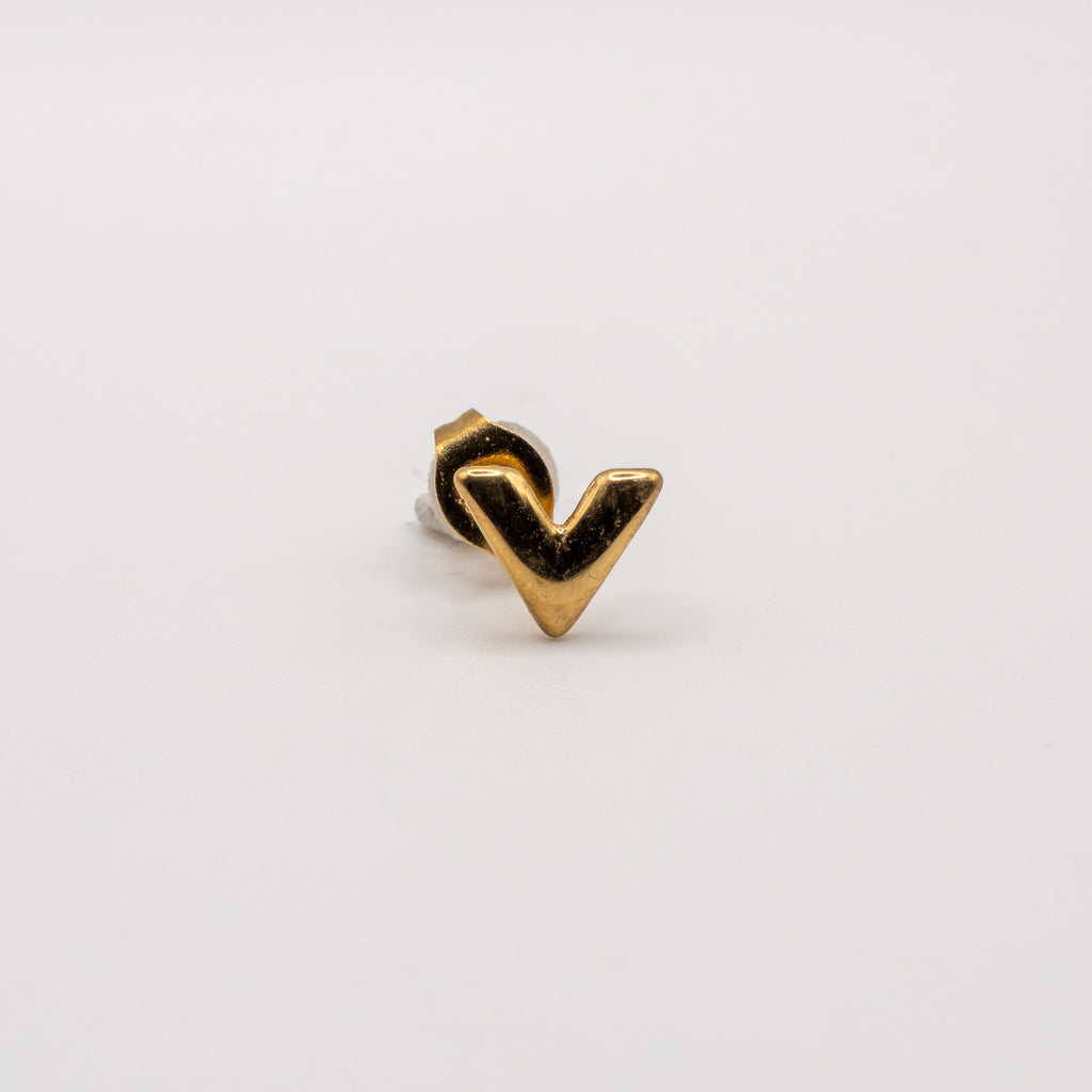 The Basics - Little V - Oorbel set - Goud