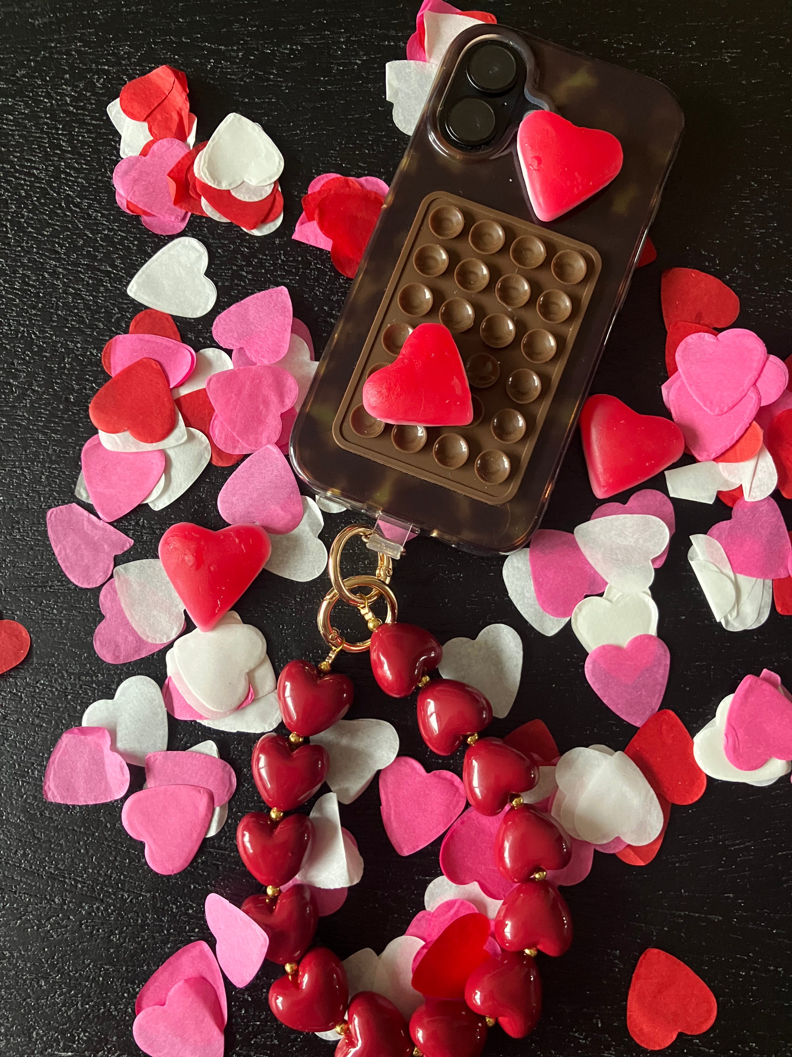 Telefoonkoord - Burgundy