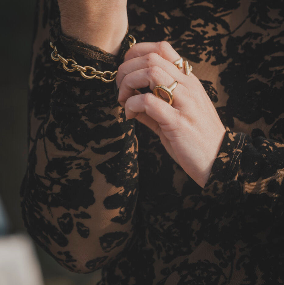 The Basics - Chain Armband - goud