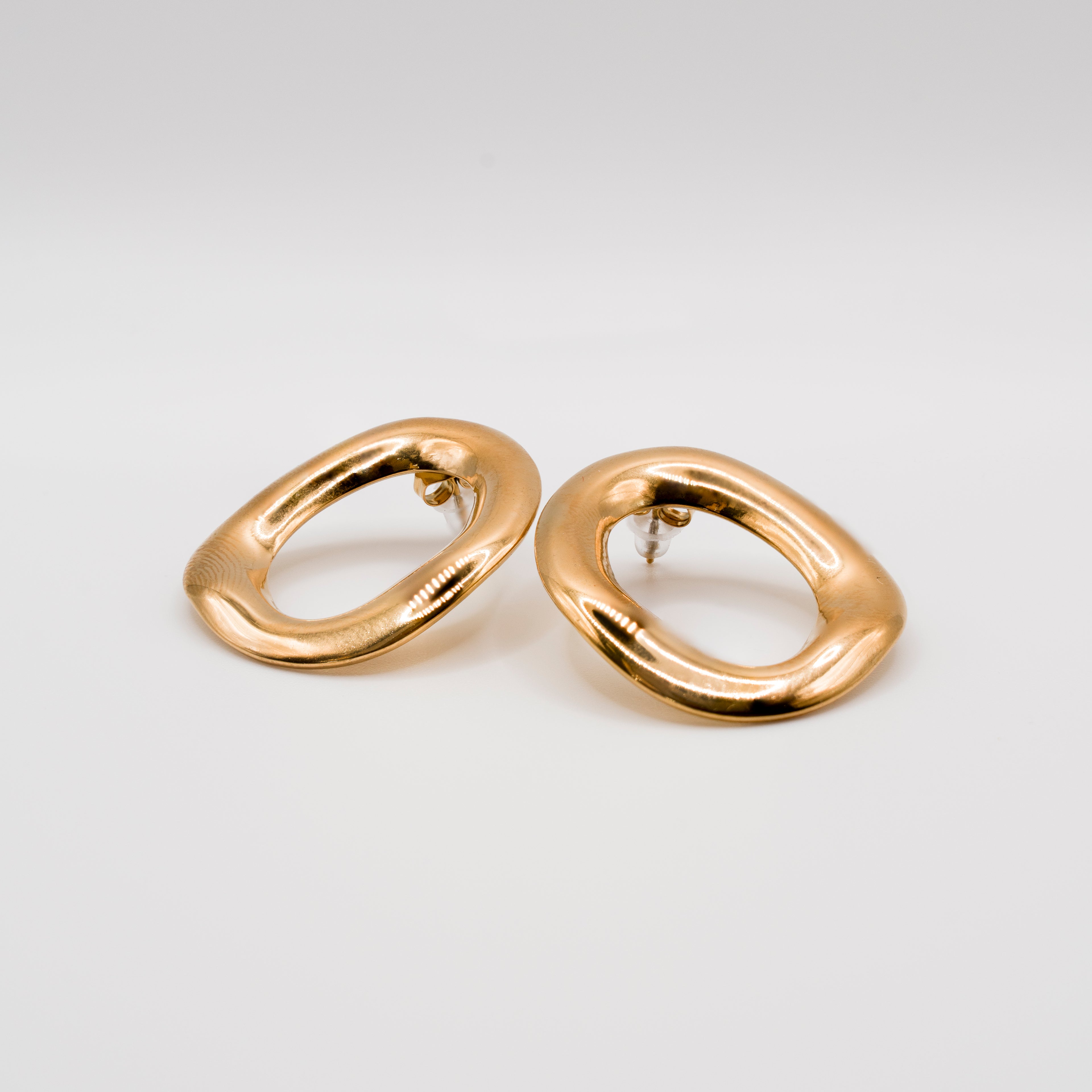 Under the Paris sky oorbellen - goud