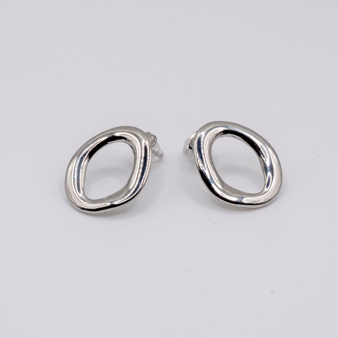 The Basics - Under the sky oorbel medium - zilver