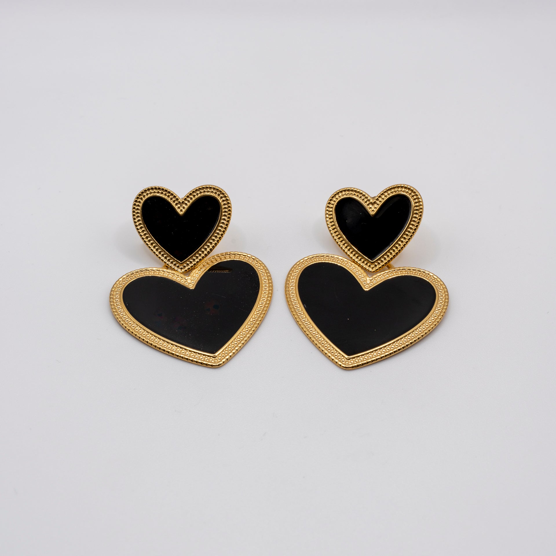 The Heart Collection - Midnight Love Oorbellen - Goud