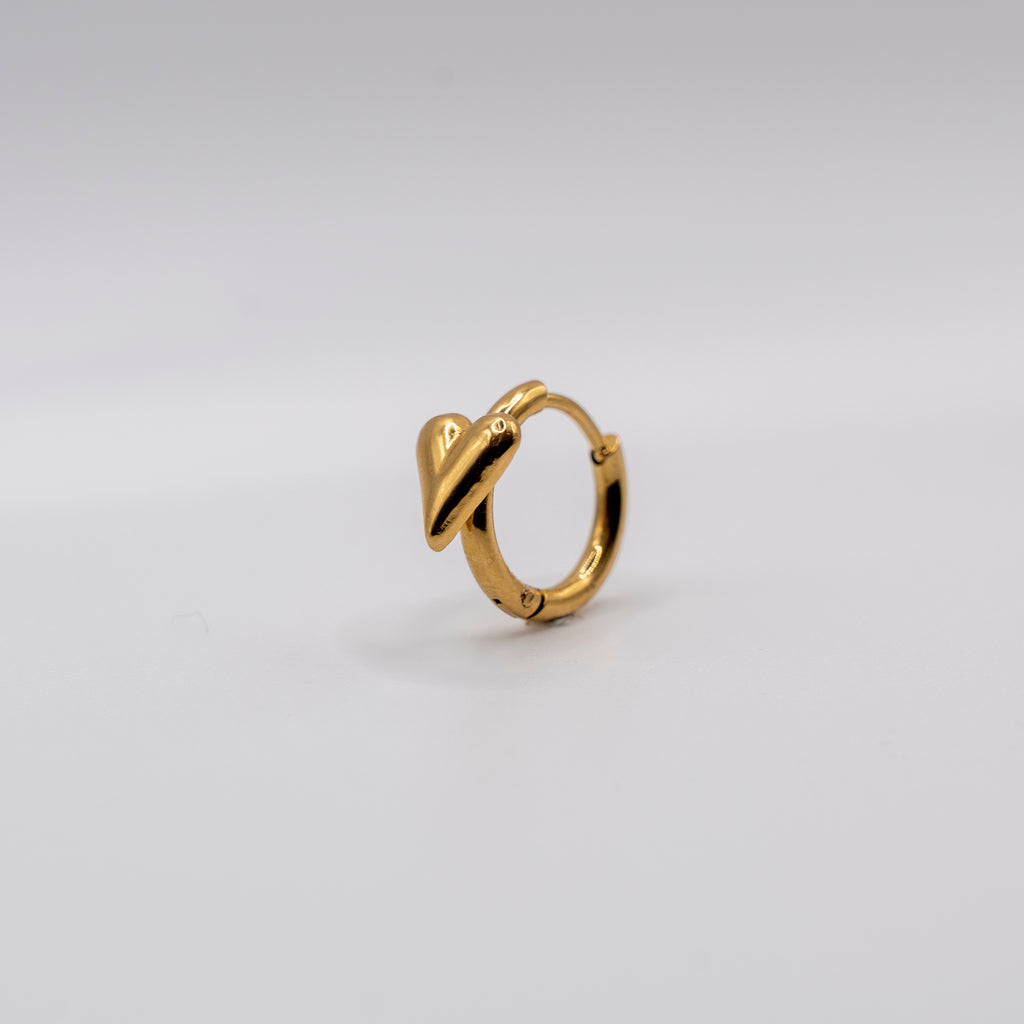 Mon coeur oorbellen - goud