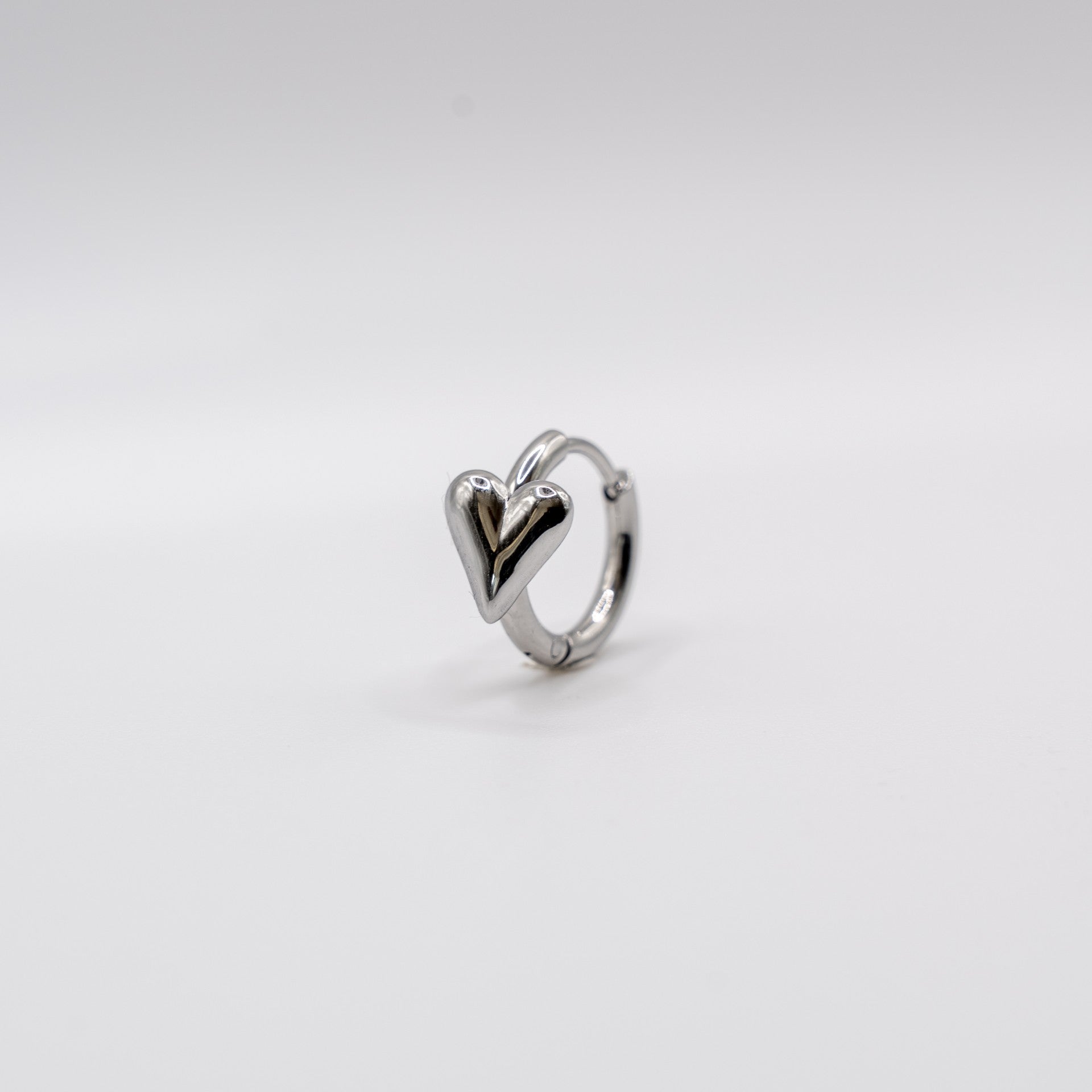 Mon coeur oorbellen - zilver